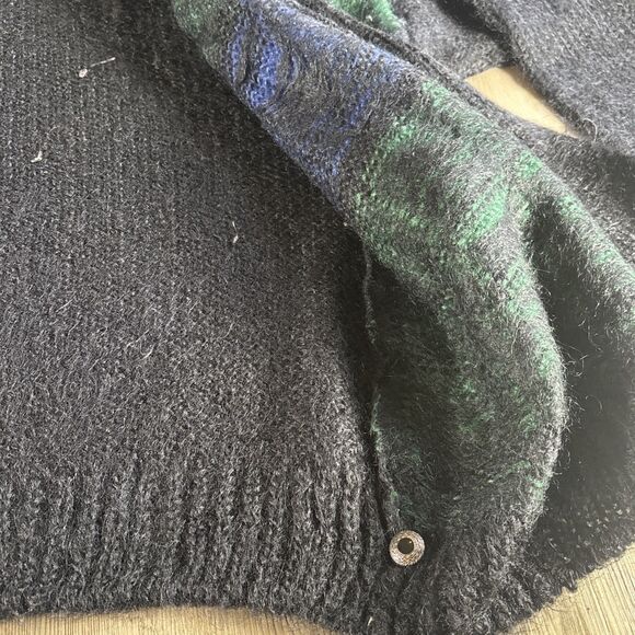 The Gold Label Designer Collection Mohair Vintage 1980 Unisex Cardigan Size L - Picture 8 of 12